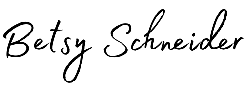 Betsy Schneider signature